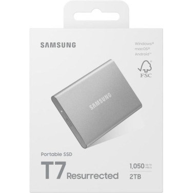 Samsung T7 Resurrected USB 3.2 Εξωτερικός SSD 2TB 2.5
