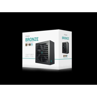 Deepcool PF500X 500W Μαύρο Τροφοδοτικό Υπολογιστή Full Wired 80 Plus Bronze