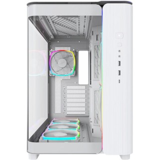 Montech King 95 Pro Midi Tower Κουτί Υπολογιστή με Πλαϊνό Παράθυρο Λευκό