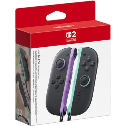 Nintendo Joy-Con Ασύρματο Gamepad για Switch 2 Light Purple / Light Green