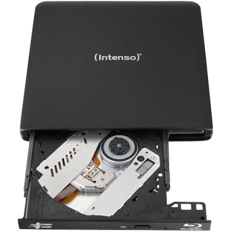 Intenso External Blu-ray 5401500 Eod 500bd Slim Usb 3.2 Gen 1×1 Black