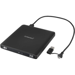 Intenso External Blu-ray 5401500 Eod 500bd Slim Usb 3.2 Gen 1×1 Black