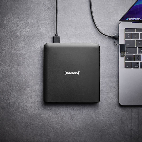 Intenso External Blu-ray 5401500 Eod 500bd Slim Usb 3.2 Gen 1×1 Black