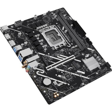 Asus Prime B760M-F WIFI Motherboard Micro ATX με Intel 1700 Socket 90MB1N00-M0EAY0
