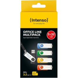 Intenso Line 32GB USB 2.0 Stick x5 Colorful