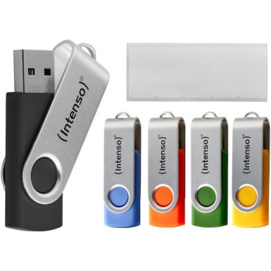 Intenso Line 256GB USB 2.0 Stick Κίτρινο