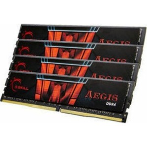 G.Skill Aegis DDR4 DDR4 64GB RAM με 4x16GB Modules και Ταχύτητα 3200 για Desktop