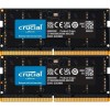 Crucial DDR5 64GB RAM με 2x32GB Modules και Ταχύτητα 4800 για Laptop