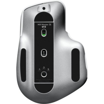 Logitech MX Master 3S Ασύρματο Εργονομικό Bluetooth Ποντίκι Pale Gray