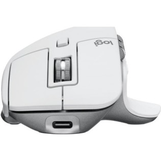 Logitech MX Master 3S Ασύρματο Εργονομικό Bluetooth Ποντίκι Pale Gray