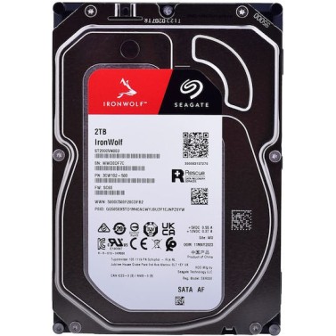 Seagate Ironwolf 2TB HDD Σκληρός Δίσκος 3.5