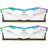 TeamGroup Delta RGB White DDR5 64GB RAM με 2x32GB Modules και Ταχύτητα 6000 για Desktop