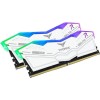TeamGroup Delta RGB White DDR5 64GB RAM με 2x32GB Modules και Ταχύτητα 6000 για Desktop