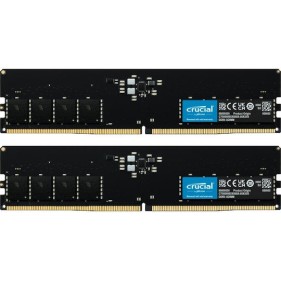 Crucial DDR5 32GB RAM με 2x16GB Modules και Ταχύτητα 5600 για Desktop