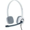 Logitech H150 On Ear Multimedia Ακουστικά με μικροφωνο και σύνδεση 3.5mm Jack σε Λευκό χρώμα