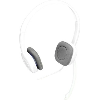 Logitech H150 On Ear Multimedia Ακουστικά με μικροφωνο και σύνδεση 3.5mm Jack σε Λευκό χρώμα