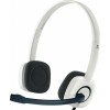 Logitech H150 On Ear Multimedia Ακουστικά με μικροφωνο και σύνδεση 3.5mm Jack σε Λευκό χρώμα