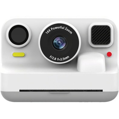 Denver KPC-1374BTW Παιδική Φωτογραφική Μηχανή 48MP Full HD (1080p) με Θερμική Εκτύπωση Λευκή