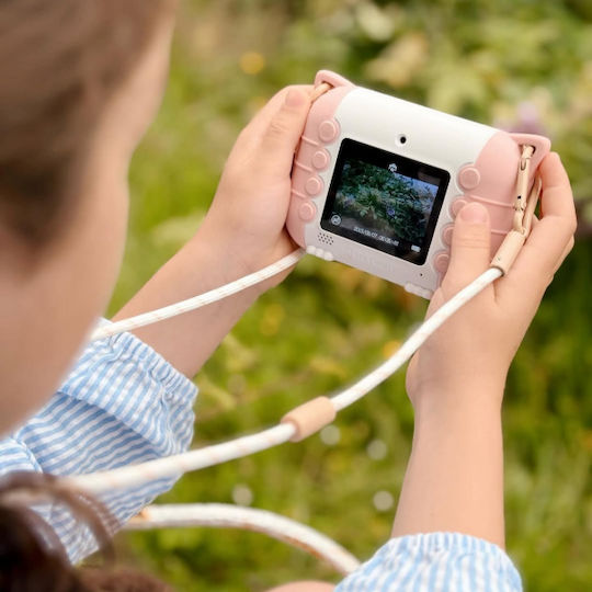 Kidywolf Παιδική Φωτογραφική Μηχανή 8MP με Θερμική Εκτύπωση Ροζ