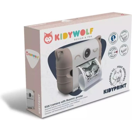 Kidywolf Παιδική Φωτογραφική Μηχανή 8MP με Θερμική Εκτύπωση Ροζ
