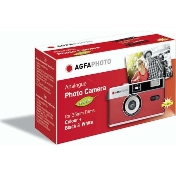 AgfaPhoto Analogue 35mm Compact Φωτογραφική Μηχανή Κόκκινη