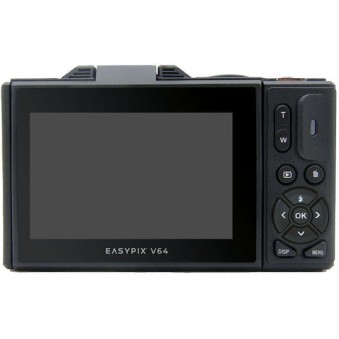 EasyPix V64 Flip Compact Φωτογραφική Μηχανή Μαύρη