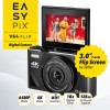 EasyPix V64 Flip Compact Φωτογραφική Μηχανή Μαύρη