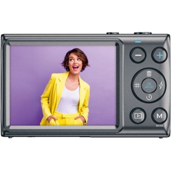 EasyPix V48 Compact Φωτογραφική Μηχανή Γκρι