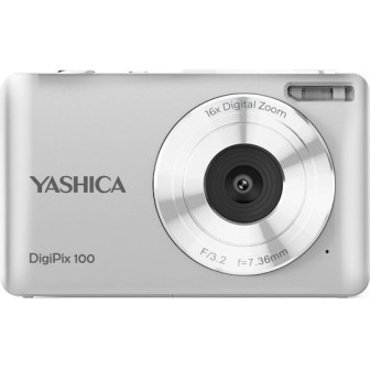 Yashica Compact Φωτογραφική Μηχανή 44MP Full HD (1080p) Ασημί