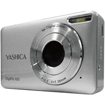 Yashica Compact Φωτογραφική Μηχανή 44MP Full HD (1080p) Ασημί