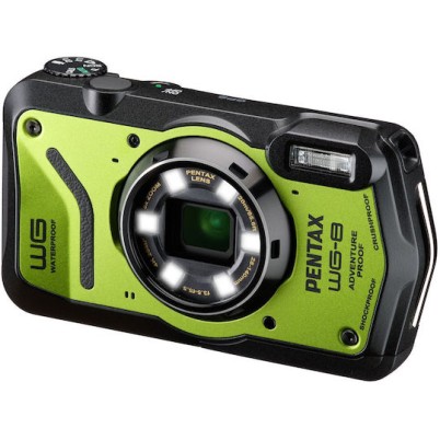 Ricoh Pentax WG-8 Compact Φωτογραφική Μηχανή 20MP Οπτικού Ζουμ 5x με Οθόνη 3