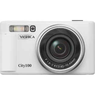 Yashica City 100 Compact Φωτογραφική Μηχανή 64MP Οπτικού Ζουμ 3x Λευκή