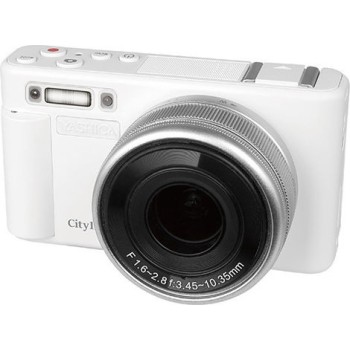 Yashica City 100 Compact Φωτογραφική Μηχανή 64MP Οπτικού Ζουμ 3x Λευκή