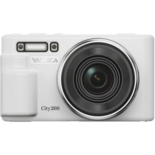 Yashica City 200 Compact Φωτογραφική Μηχανή Οπτικού Ζουμ 10x Λευκή