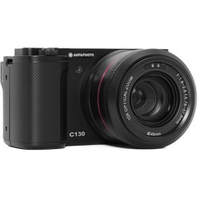 AgfaPhoto Realishot C130 Compact Φωτογραφική Μηχανή 24MP 4K UHD Οπτικού Ζουμ 10x Μαύρη