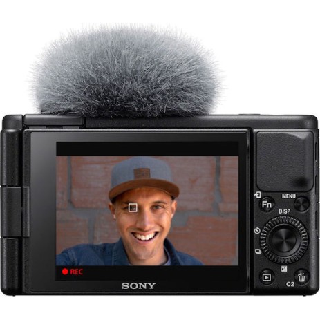 Sony ZV-1 Compact Φωτογραφική Μηχανή 20.1MP Οπτικού Ζουμ 2.7x με Οθόνη 3