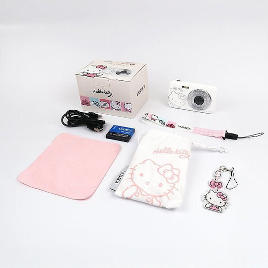 Yashica DZ-100 Hello Kitty Παιδική Φωτογραφική Μηχανή 5MP Full HD (1080p) Λευκή