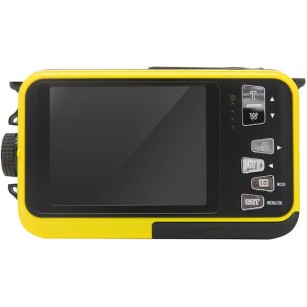 EasyPix W3027 Compact Φωτογραφική Μηχανή 5MP Full HD (1080p) Οπτικού Ζουμ 4x Κίτρινη
