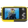 EasyPix W3027 Compact Φωτογραφική Μηχανή 5MP Full HD (1080p) Οπτικού Ζουμ 4x Κίτρινη