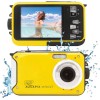 EasyPix W3027 Compact Φωτογραφική Μηχανή 5MP Full HD (1080p) Οπτικού Ζουμ 4x Κίτρινη