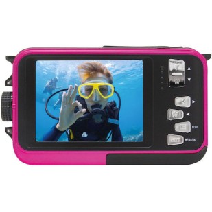 EasyPix W3027 Compact Φωτογραφική Μηχανή 5MP Full HD (1080p) Οπτικού Ζουμ 4x Μωβ