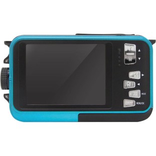 EasyPix W3027 Compact Φωτογραφική Μηχανή 5MP Full HD (1080p) Οπτικού Ζουμ 4x Τιρκουάζ