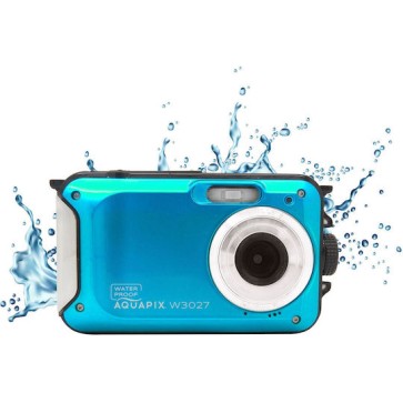 EasyPix W3027 Compact Φωτογραφική Μηχανή 5MP Full HD (1080p) Οπτικού Ζουμ 4x Τιρκουάζ