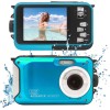 EasyPix W3027 Compact Φωτογραφική Μηχανή 5MP Full HD (1080p) Οπτικού Ζουμ 4x Τιρκουάζ