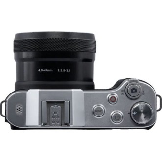 Rollei Powerflex Compact Φωτογραφική Μηχανή 8MP Οπτικού Ζουμ 10x Ασημί