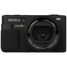 Yashica City 200 Compact Φωτογραφική Μηχανή Οπτικού Ζουμ 10x Μαύρη