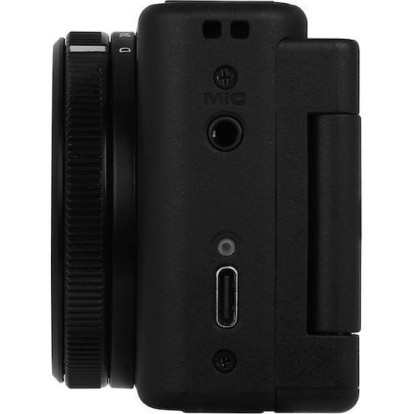Yashica City 200 Compact Φωτογραφική Μηχανή Οπτικού Ζουμ 10x Μαύρη