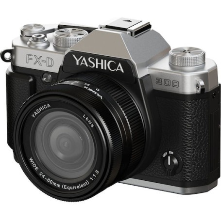 Yashica FX-D 300 Compact Φωτογραφική Μηχανή 50MP Μαύρη