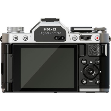 Yashica FX-D 300 Compact Φωτογραφική Μηχανή 50MP Μαύρη