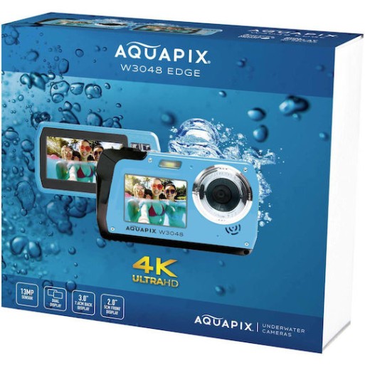 EasyPix Aquapix W3048 Edge Compact Φωτογραφική Μηχανή 13MP με Οθόνη 3